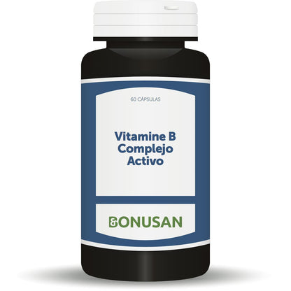Vitamina B Complex activo Bonusan 60 cápsulas