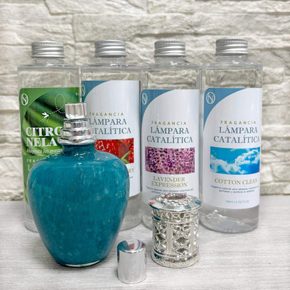 Lámpara Catalítica Aqua Marina (100ml) - Sanea El Ambiente Y Elimina Los Malos Olores E Impurezas Del Aire_3