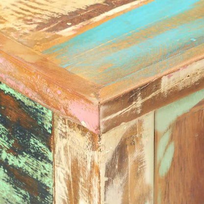 Mesa Consola Madera Maciza Reciclada 120x40x75 Cm_3