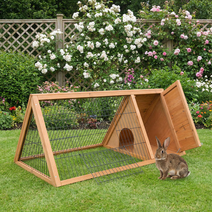 Pawhut Conejera De Madera 116x62_1