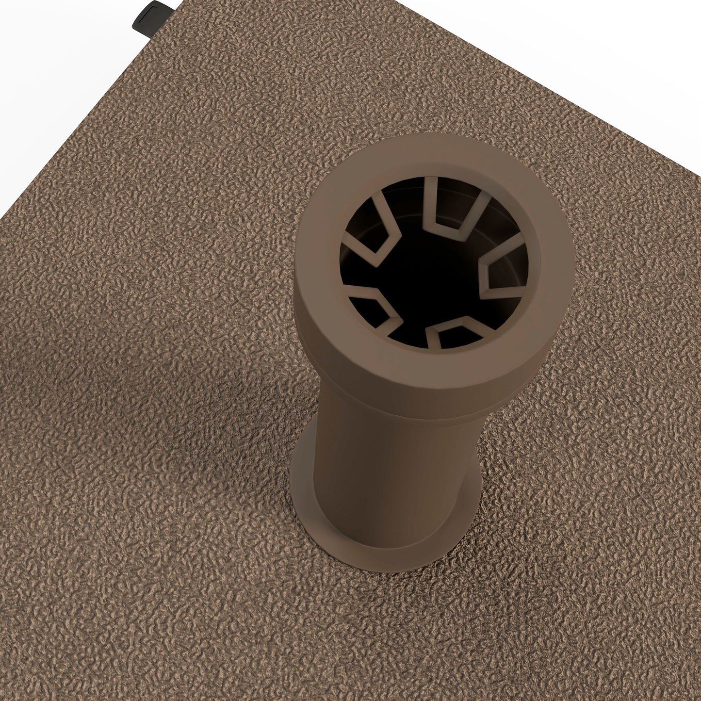 Outsunny Base Para Sombrilla Con Ruedas Rellenable De Arena O Agua 45x45x39 Cm_4