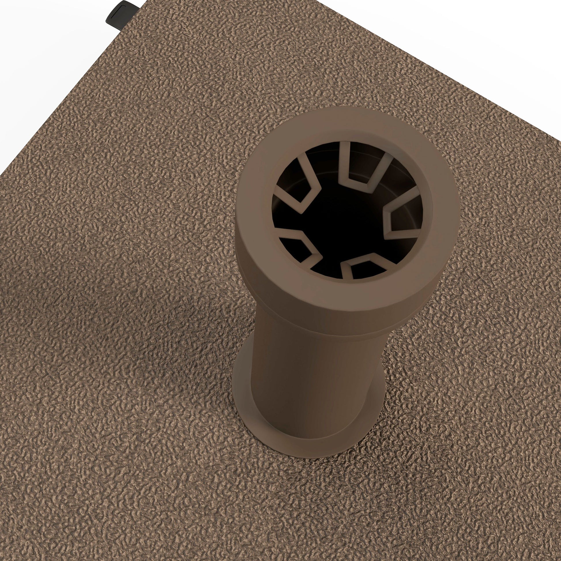 Outsunny Base Para Sombrilla Con Ruedas Rellenable De Arena O Agua 45x45x39 Cm_4