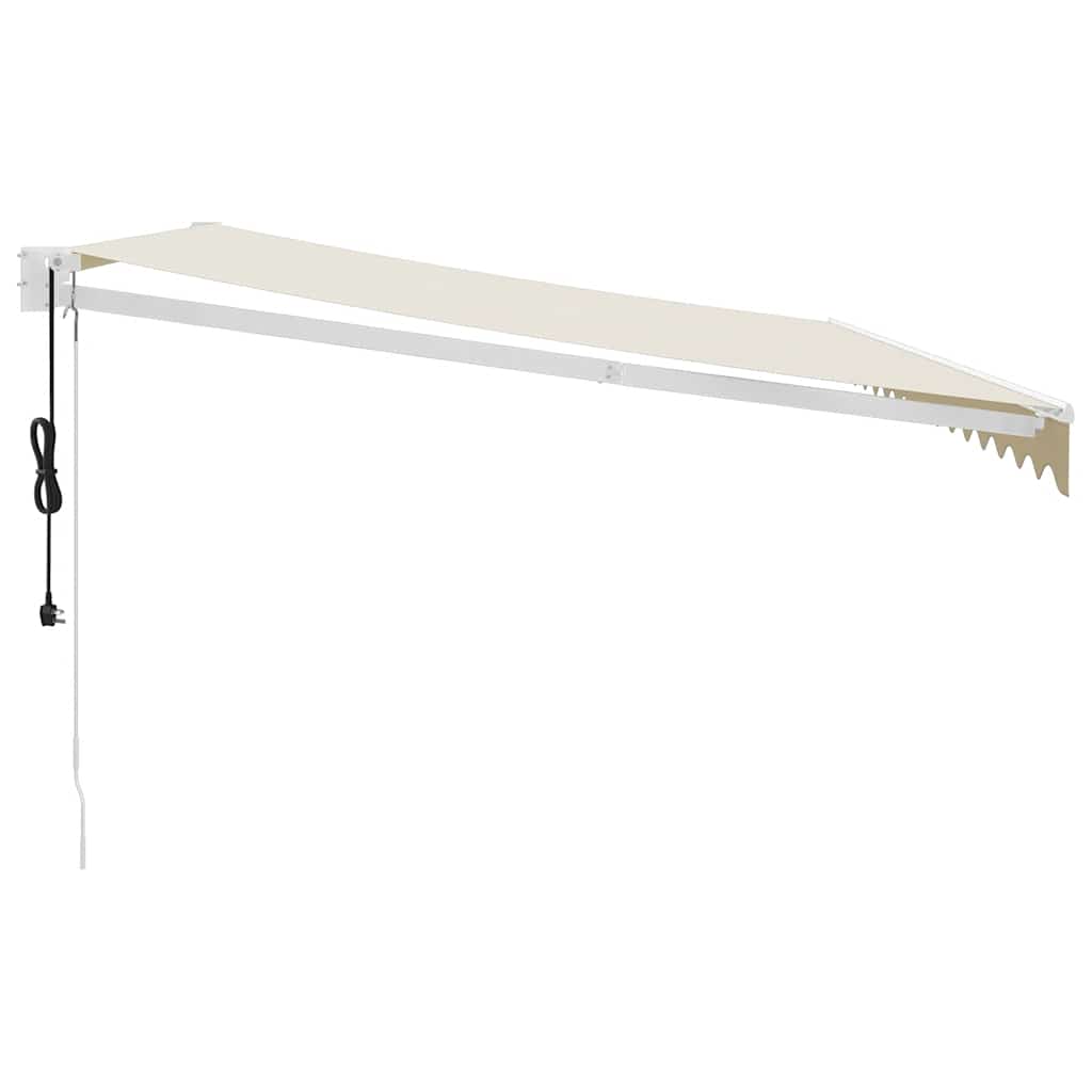 Toldo Retráctil Automático Color Crema 4x3 M_5