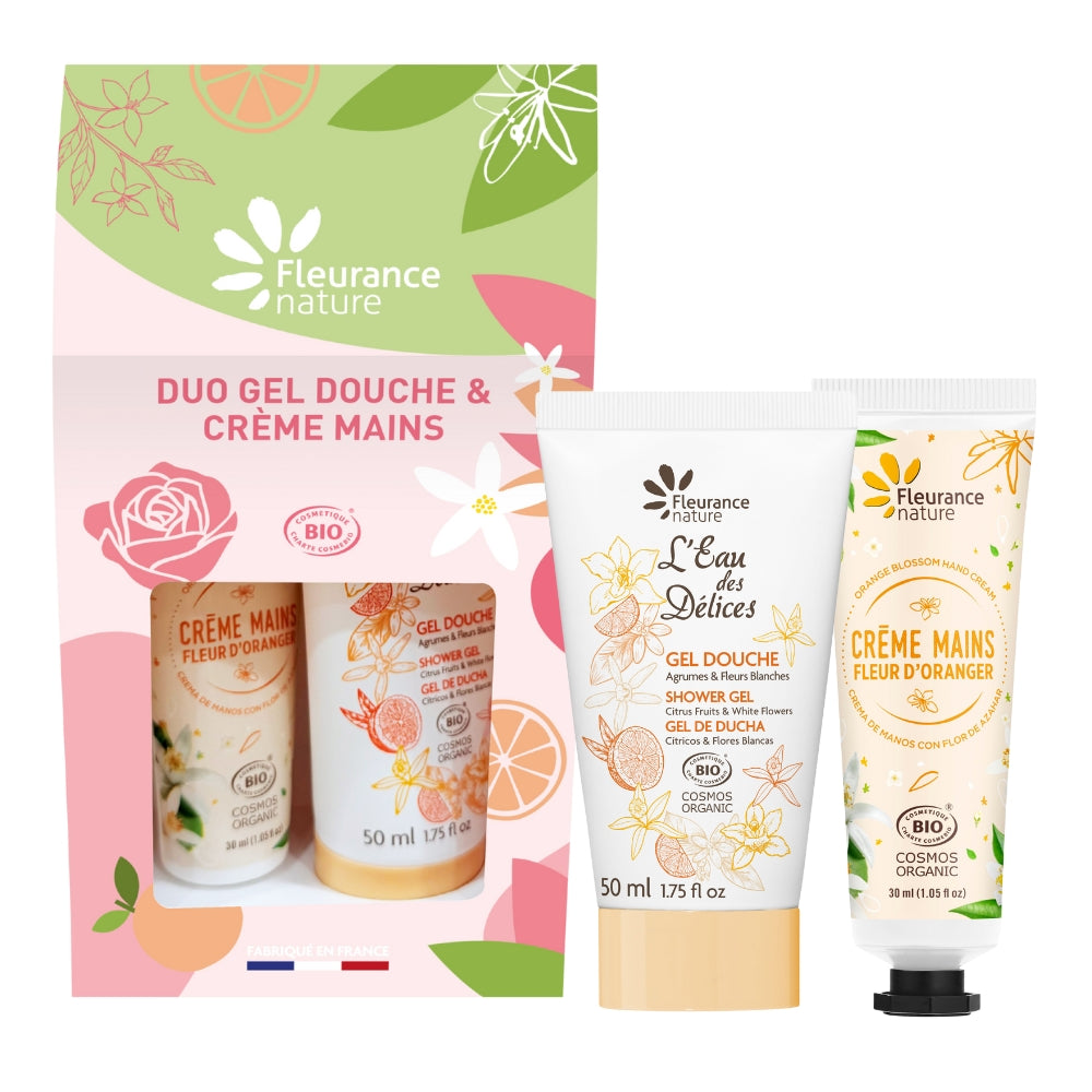 Duo Gel Ducha Cítrico 50ml + Crema Manos Flor De Azahar 30ml_1