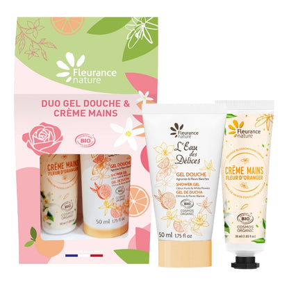Duo Gel Ducha Cítrico 50ml + Crema Manos Flor De Azahar 30ml_1