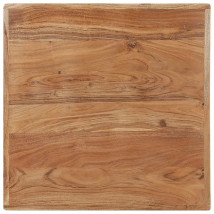 Mesa De Bistró Madera Maciza De Acacia 60x60x76 Cm_3
