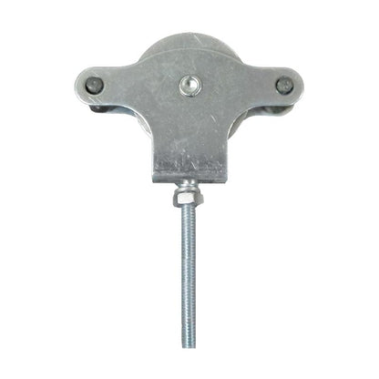 Polea Tendedero Wolfpack Zincado 60 Mm. Roldana Metal Con Tornillo_0
