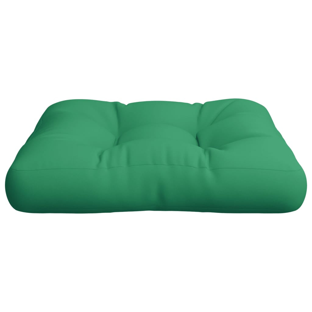 Vidaxl Cojín Para Sofá De Palets Tela Verde 58x58x10 Cm_4