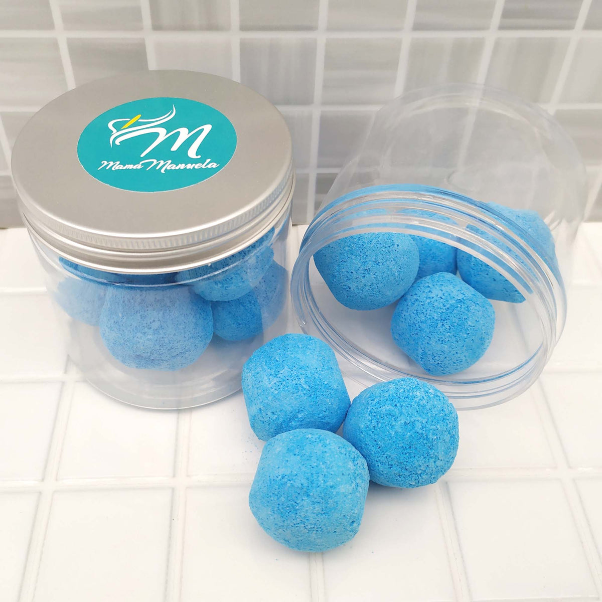 Tarro 7 Mini Bombas Efervescentes Para Manicura Y Pedicura - Ablandan Durezas, Uñas Y Cutículas - Aroma Ylang Y Pachuli_2