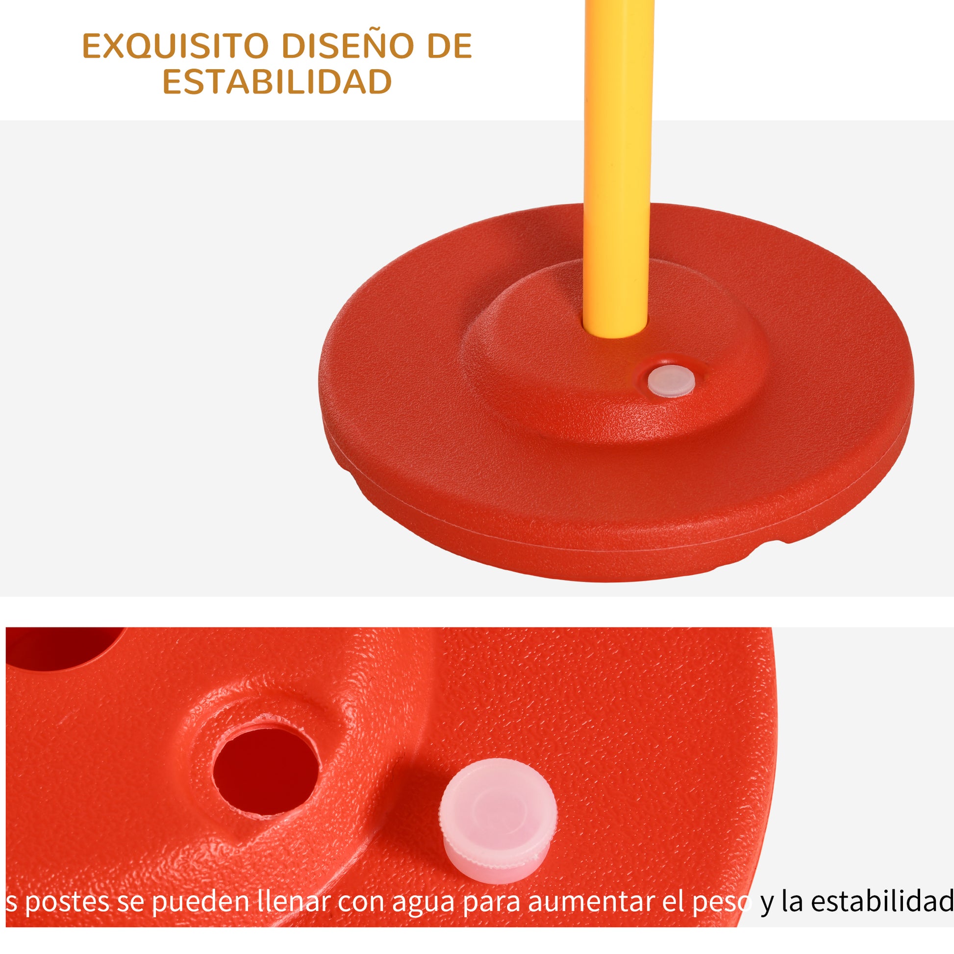 Pawhut Conjunto De Entrenamiento Para Perro Con 4 Obstáculos Con Bolsa Amarillo_5