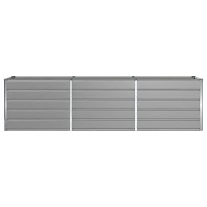 Jardinera Gris Claro 290 X 50 X 75 Cm Acero Galvanizado_3