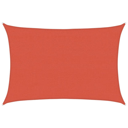 Vidaxl Toldo De Vela Hdpe Terracota 160 G/m² 4x5 M_0