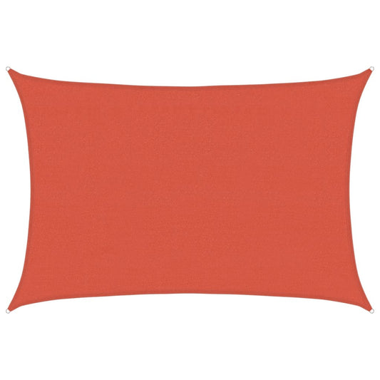 Vidaxl Toldo De Vela Hdpe Terracota 160 G/m² 4x5 M_0