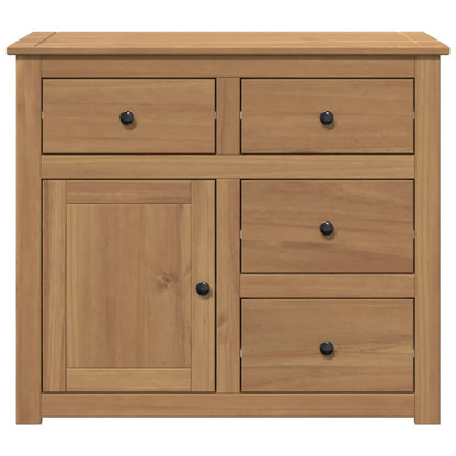 Aparador Con Cajones Panama Madera Maciza Pino 93x40x80 Cm / Vetonek_5