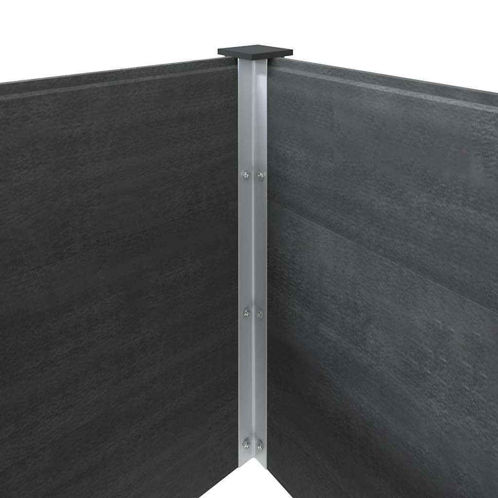 Arriate De Jardín Wpc Gris 300x100x54 Cm_5
