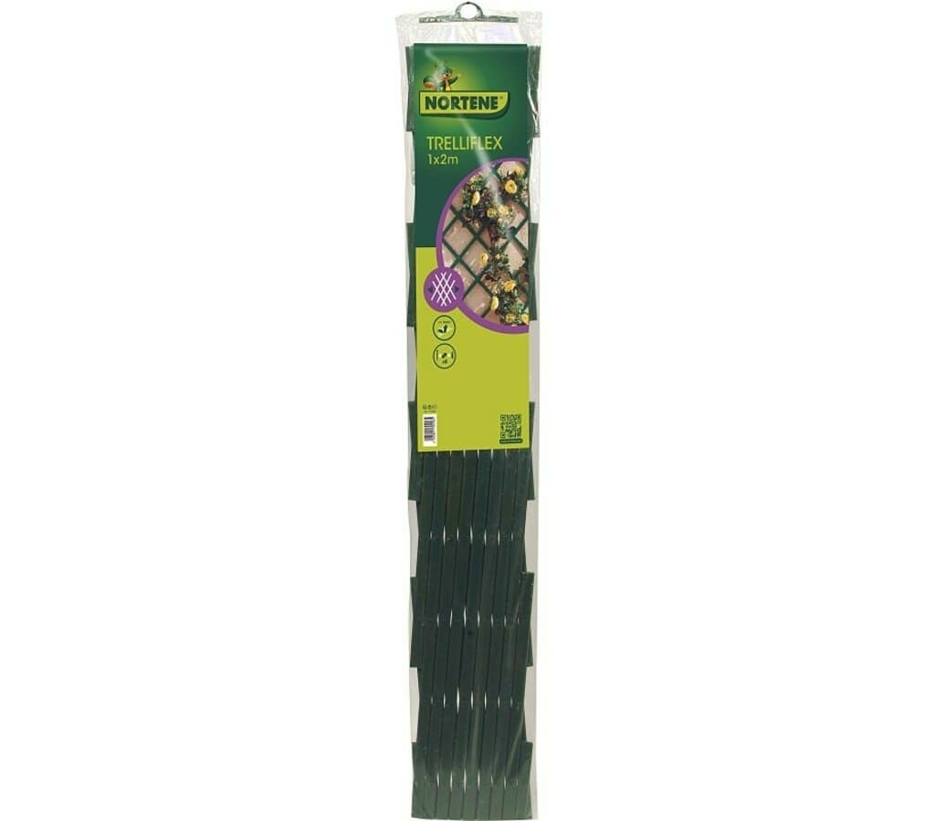 Celosía Plástico Extensible Verde 1x2 M