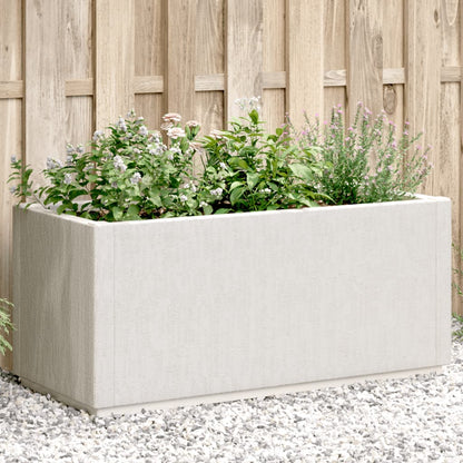 Jardinera Pp Blanco 80x36x35 Cm_1