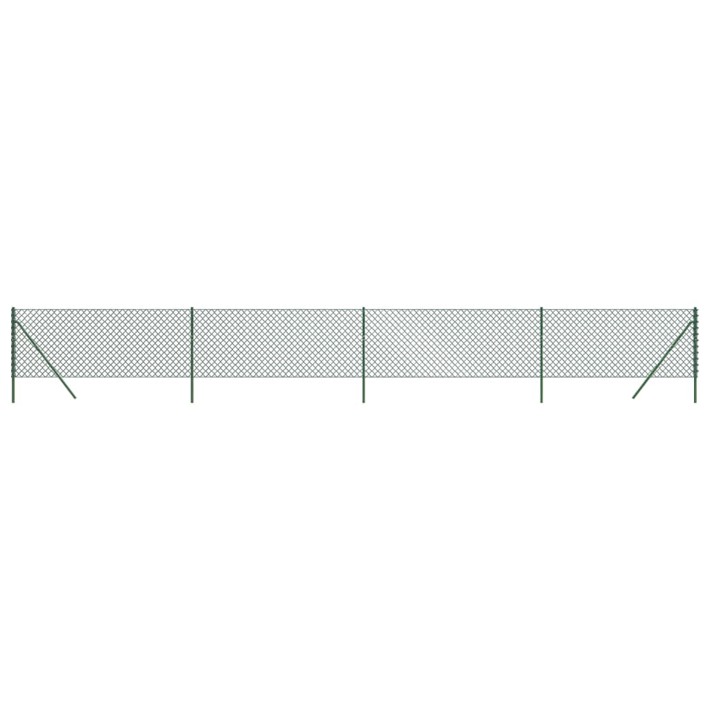 Cerca De Alambre Verde 0,8x10 M / Vetonek_0
