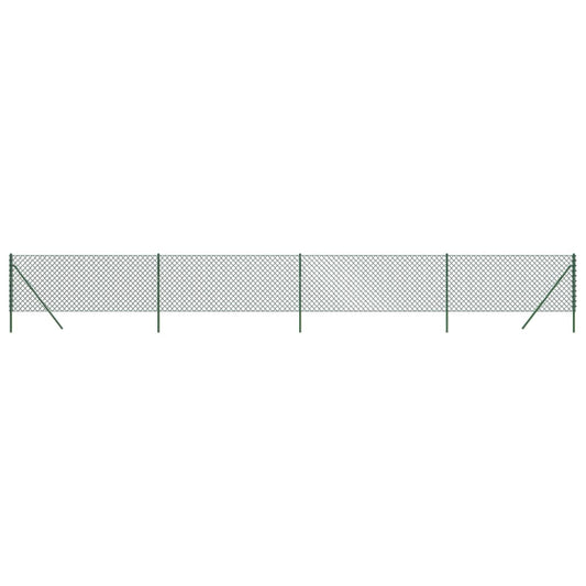 Cerca De Alambre Verde 0,8x10 M / Vetonek_0