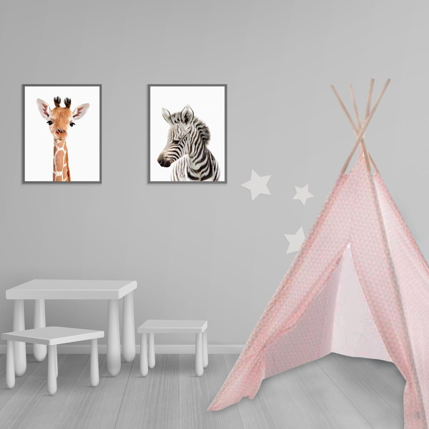 Well Home Tipi Infantil Rosa 120x120x160_2