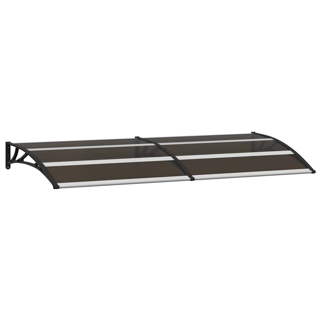Marquesina De Puerta Pc Negro 200x75 Cm_0