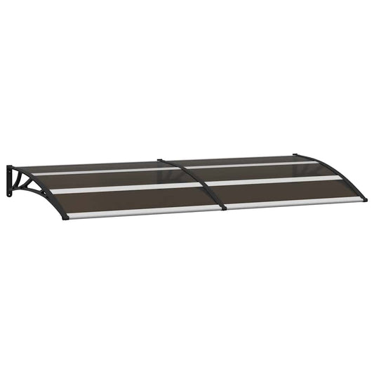 Marquesina De Puerta Pc Negro 200x75 Cm_0