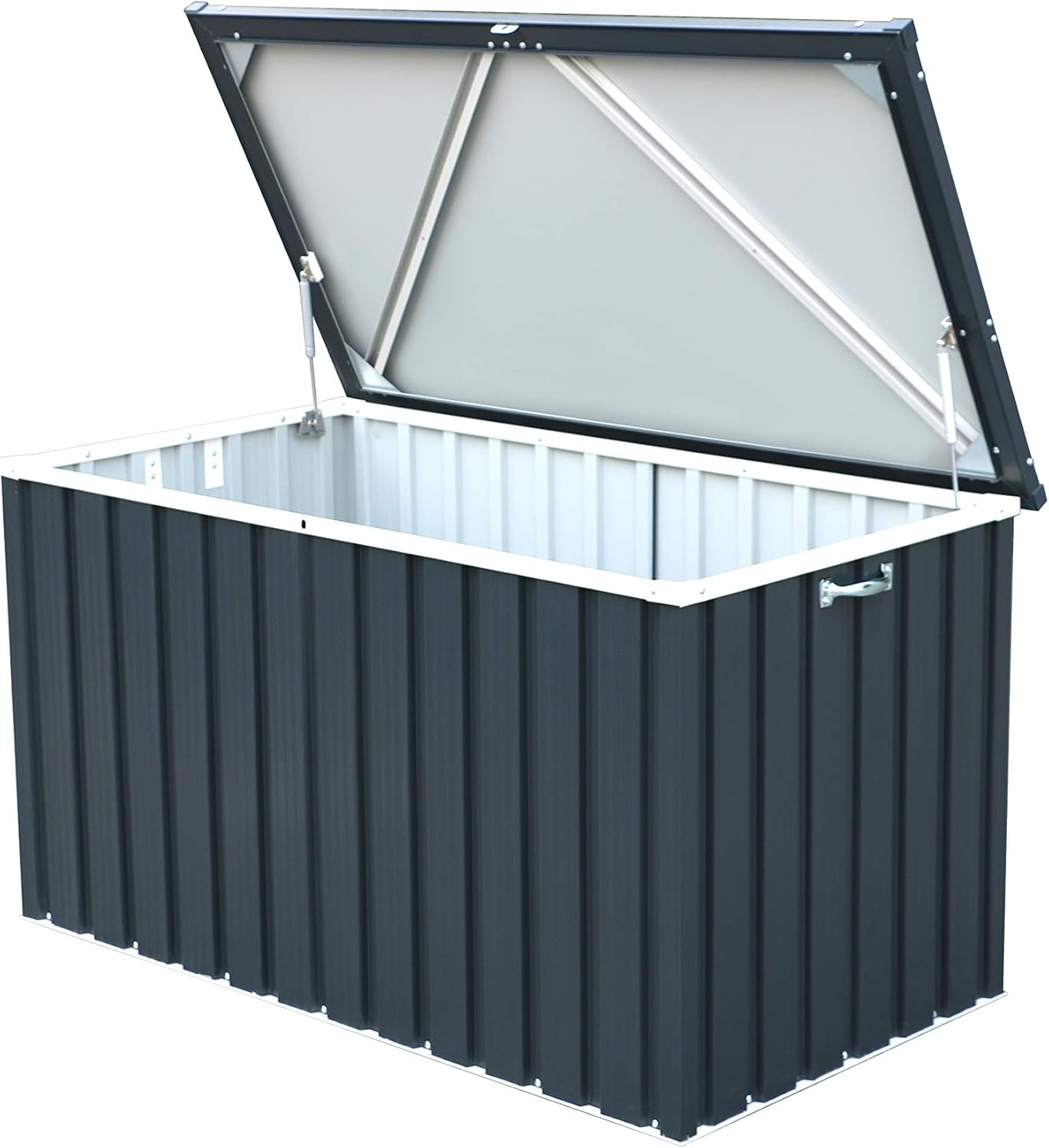 Duramax - Arcón Baúl - Apolo 585 L - Metal - Color Gris Antracita -  -_1