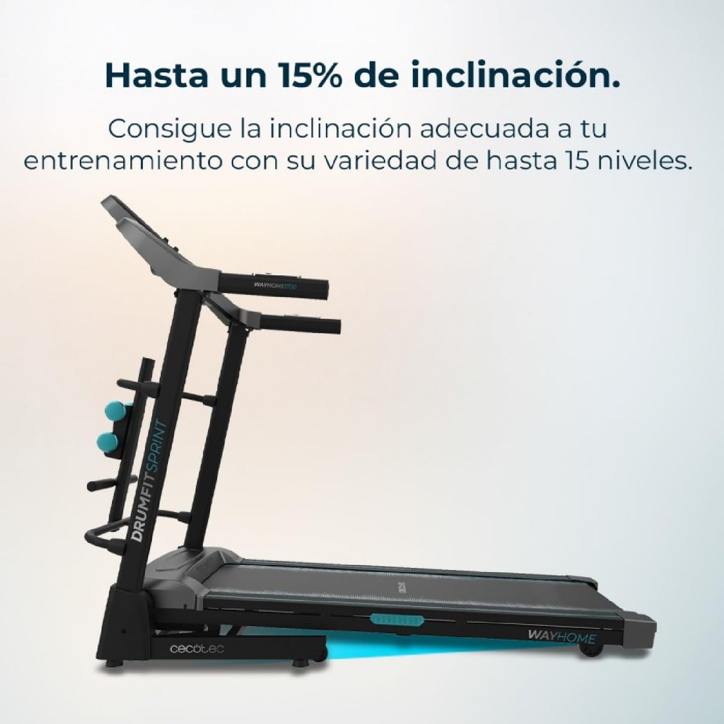 Cecotec Cinta De Correr Drumfit Wayhome 1700 Sprint_1