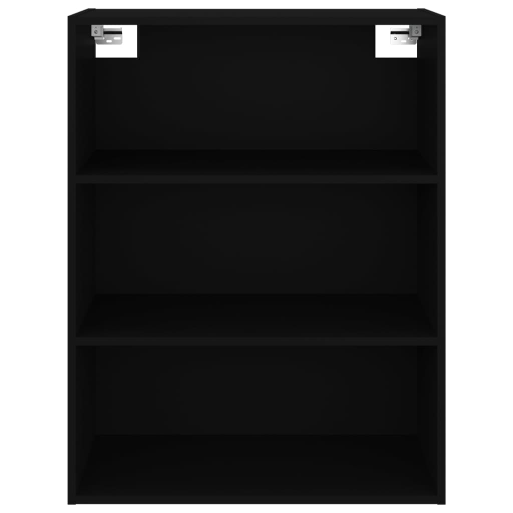 Armario Colgante De Pared Negro 69,5x32,5x90 Cm / Vetonek_0