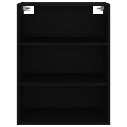 Armario Colgante De Pared Negro 69,5x32,5x90 Cm / Vetonek_0