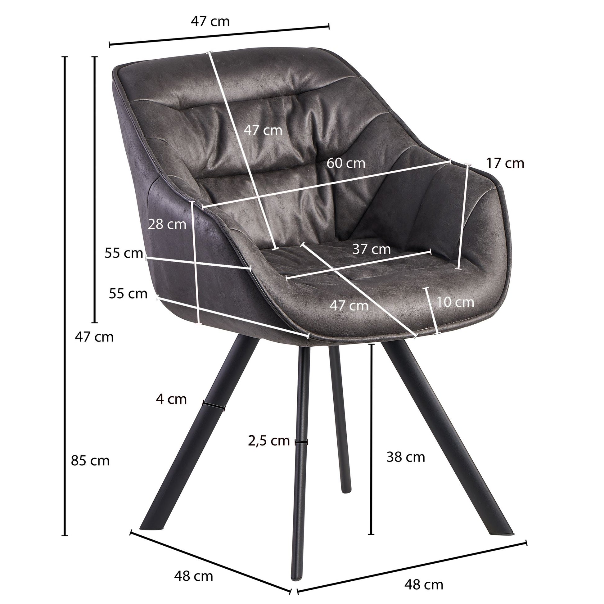 Silla De Comedor Compacta Y Duradera, Modelo Wl6.271_2