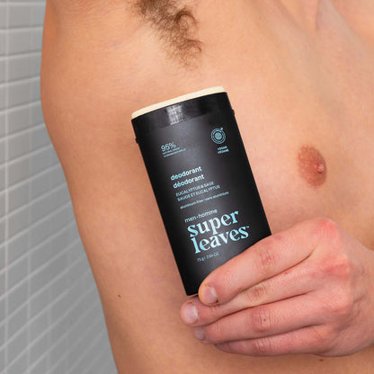 Super leaves men Desodorante Eucalipto & Salvia 75 g