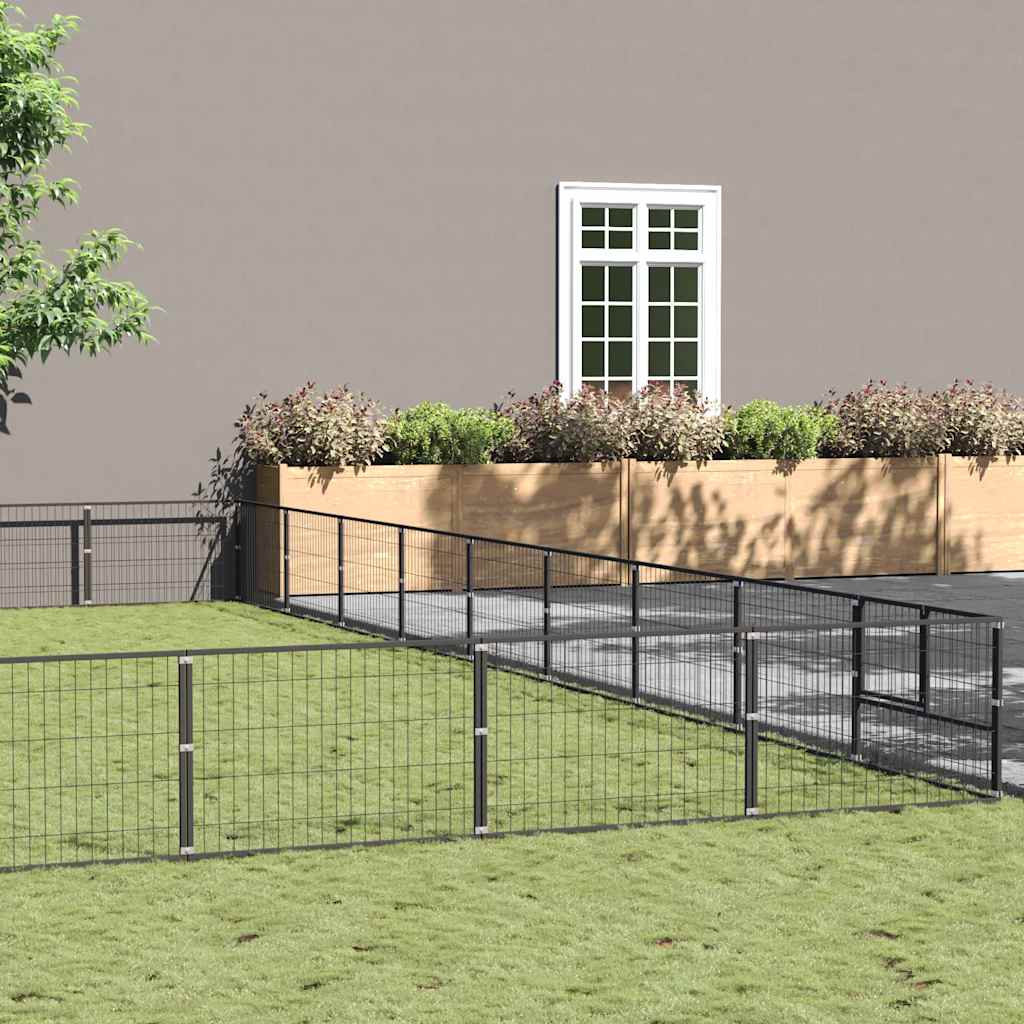 Perrera Acero 81 M² Negra_1