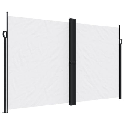 Vidaxl Toldo Lateral Retráctil Blanco 200x1200 Cm_0