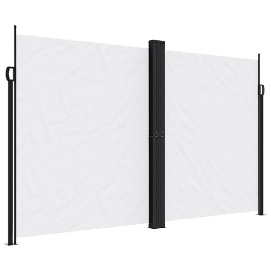 Vidaxl Toldo Lateral Retráctil Blanco 200x1000 Cm_0