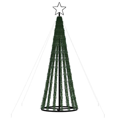 Vidaxl Árbol De Navidad Led 275 Leds Blanco Cálido 180 Cm_4