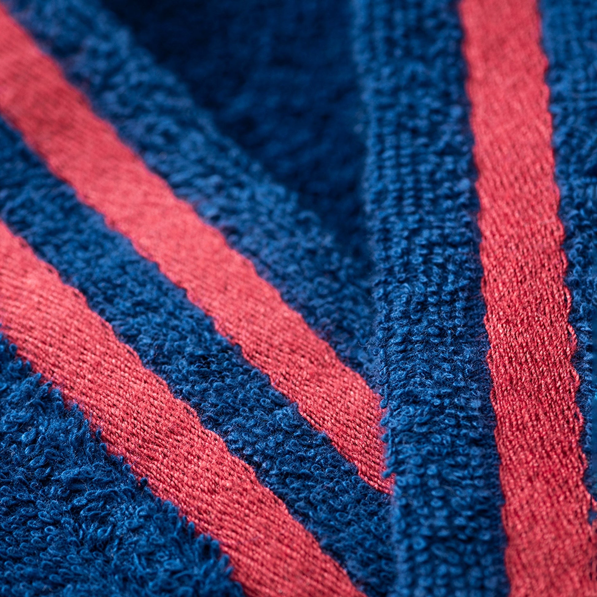 Albornoz Azul Marino S/m 320gsm 100% Algodón Con Logo Bordado El Ganso