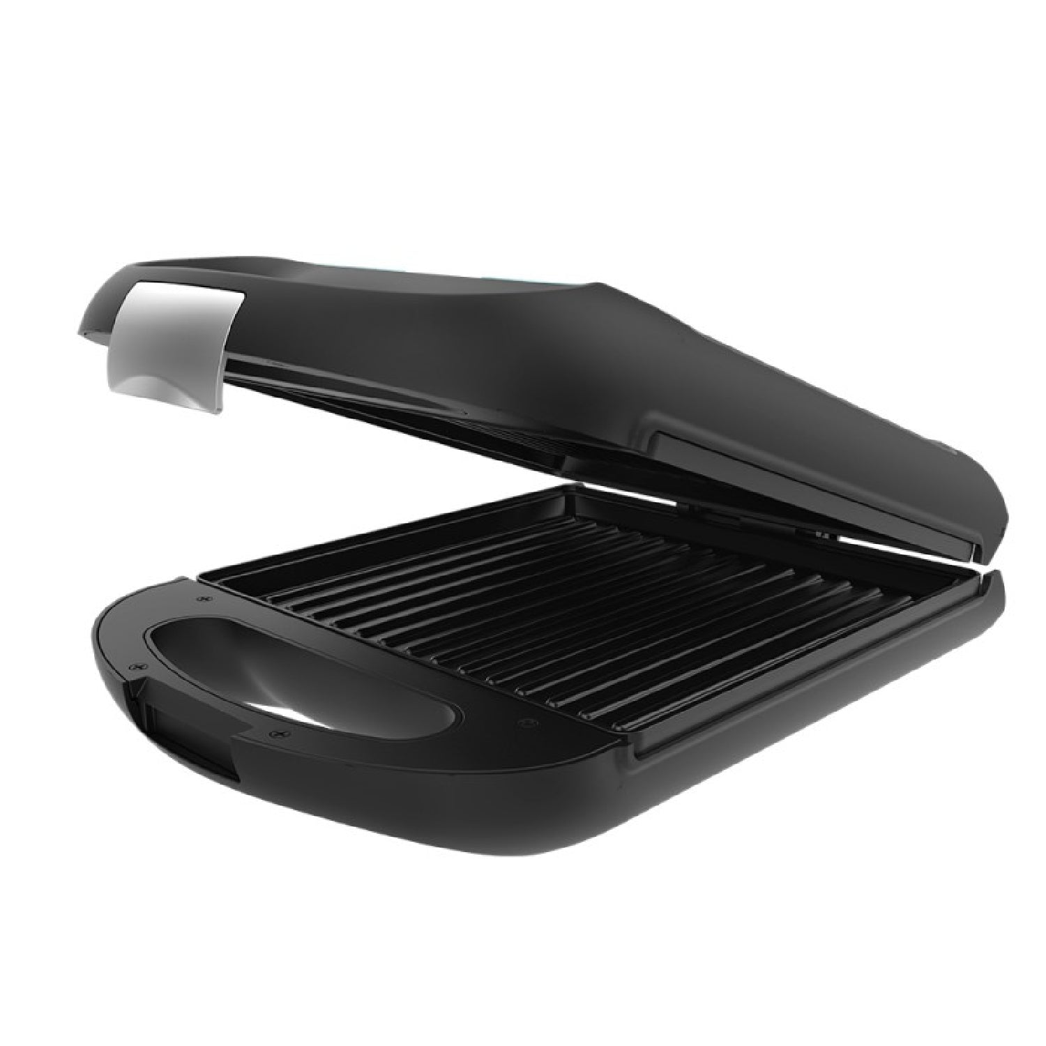 Sandwichera Rock'ntoast Family Grill. 1500 W, Placa Grill, Revestimiento Antiadherente, Sistema Giratorio 180º, Rapidez De Calentamiento, Acabados E_0