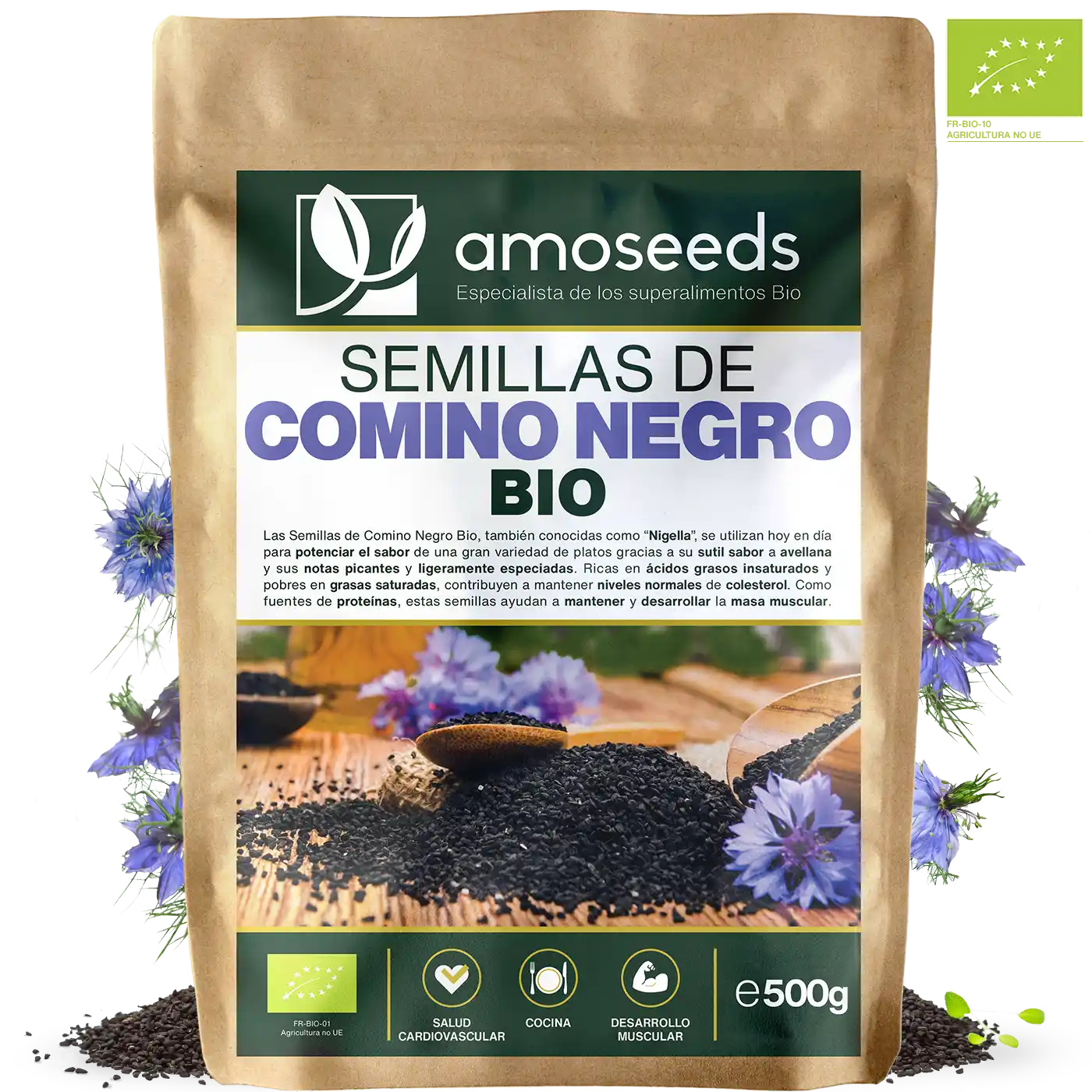 Semillas De Comino Negro Bio 500g_0