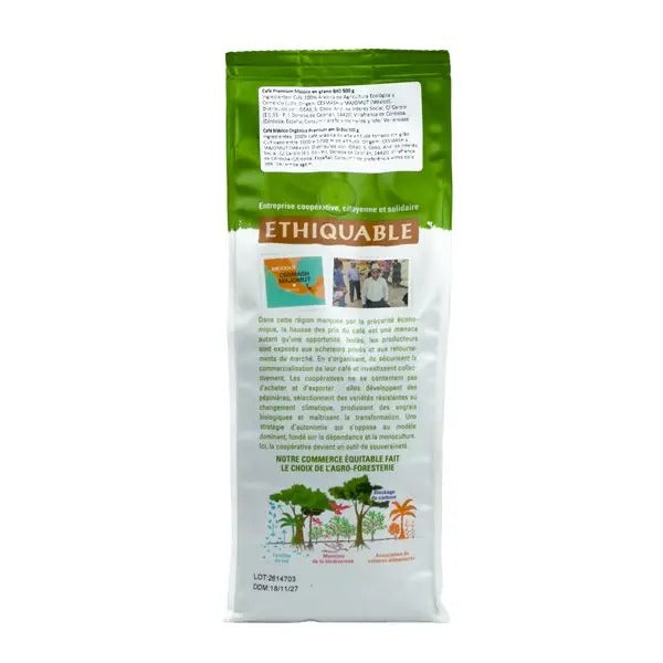 Café Premium Grano México 100% Arábica de altura BIO 500 g