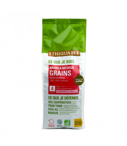 Café Premium Grano México 100% Arábica de altura BIO 500 g
