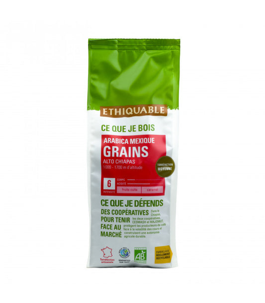 Café Premium Grano México 100% Arábica de altura BIO 500 g