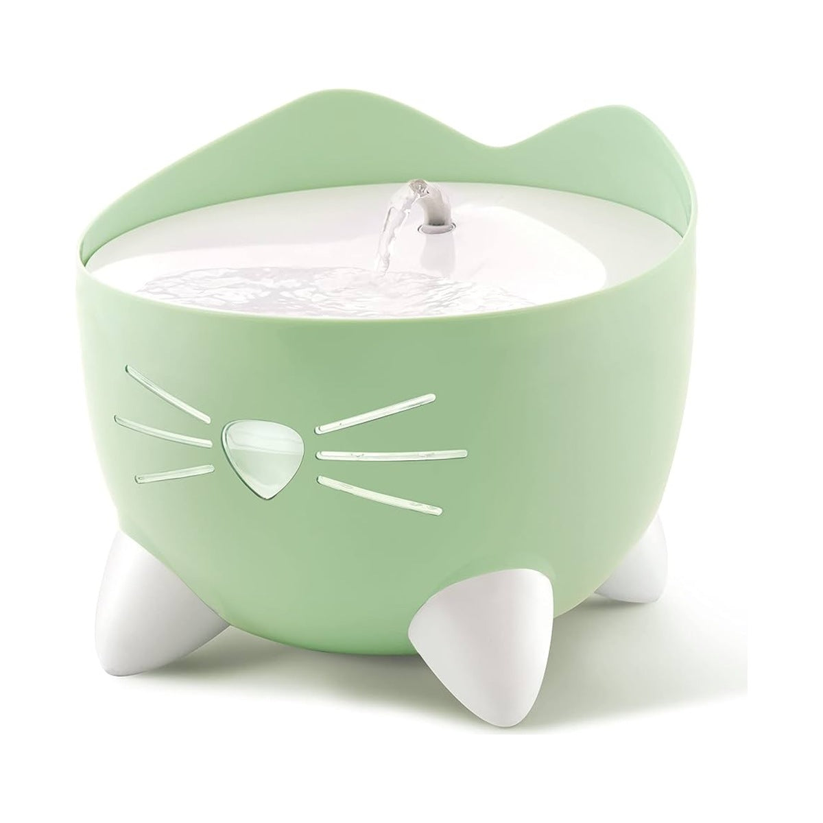 Fuente Bebedero para Gatos Easy to Clean Verde Catit PIXI 2,25 L