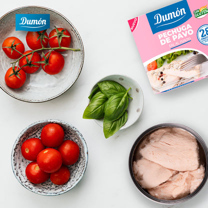 Dumon - Conserva De Pavo En Su Propio Jugo 160gr - Pavo Al Natural En Lata - Pack De 12 Unidades - Gluten Free_5