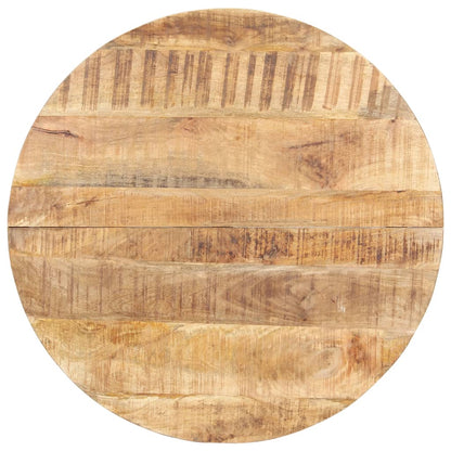 Mesa De Comedor De Madera De Mango Rugosa 80 Cm_0