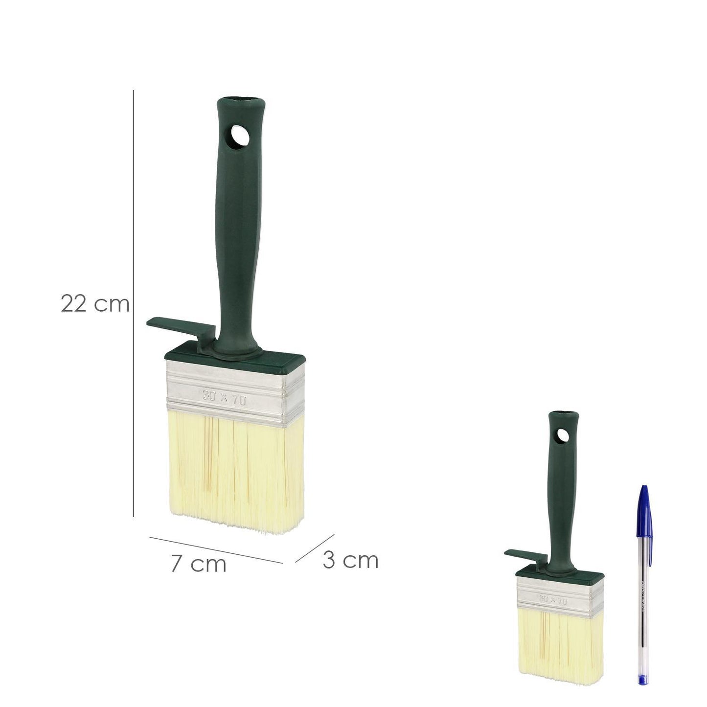 Brocha Profesional Techos Wolfpack 70x30 Mm._1