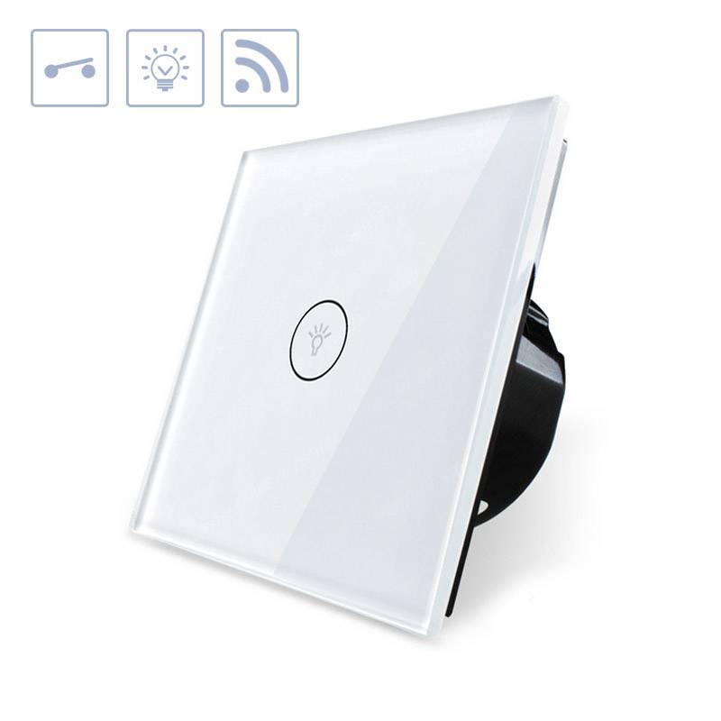 Interruptor Táctil Wifi-voz, Blanco_1