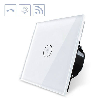 Interruptor Táctil Wifi-voz, Blanco_1
