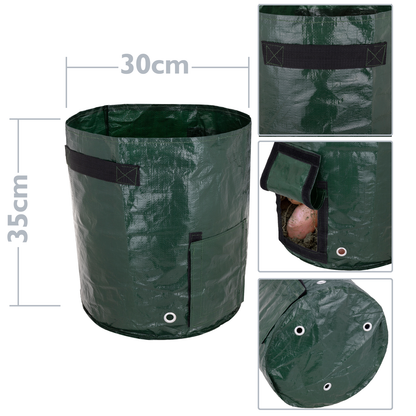 Bolsas De Cultivo Para Jardín 30 X 35 Cm 3 Unidades_1