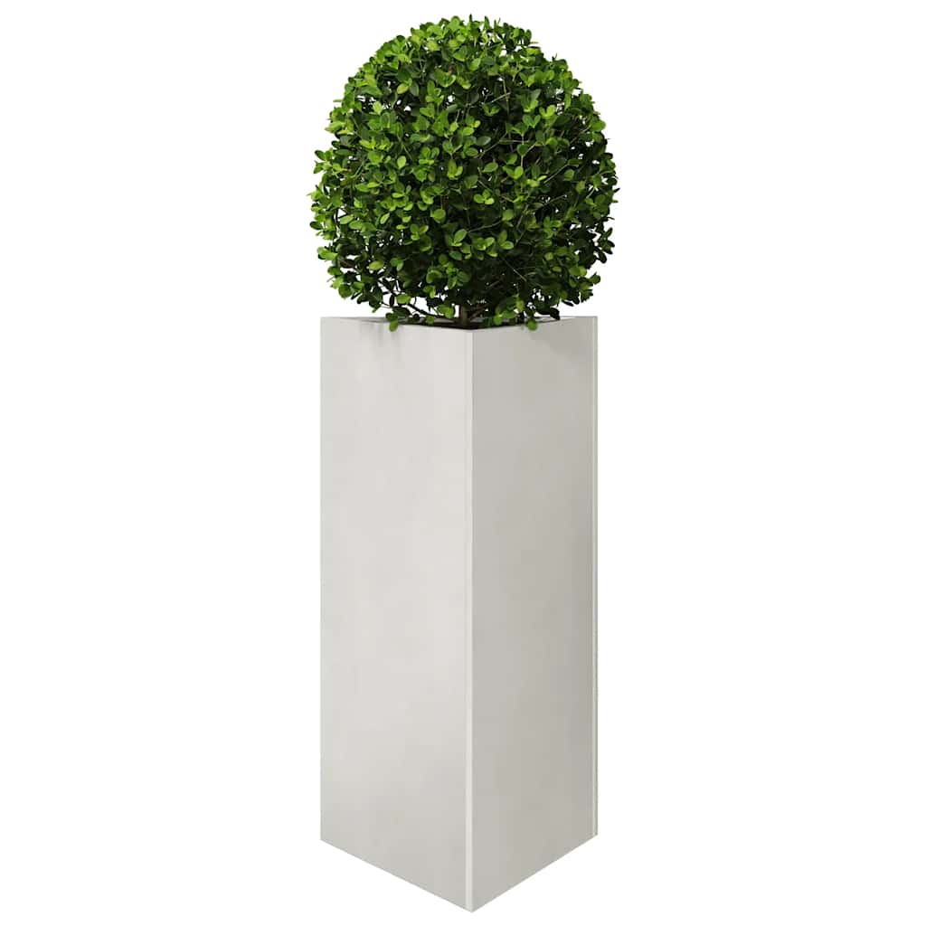 Jardineras Triangulares 2 Uds Acero Inoxidable 40x34,5x75 Cm_3